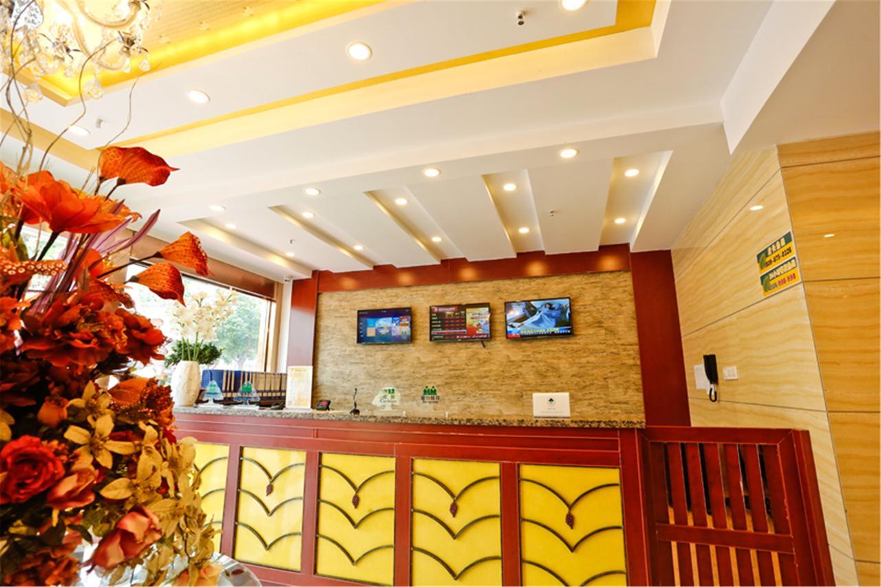 GreenTree Inn HeNan ZhengZhou Wanda Hanghai Middle Road Business Hotel Exterior foto